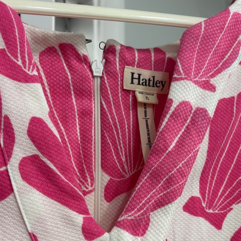 Hatley Pink and White Floral Dress